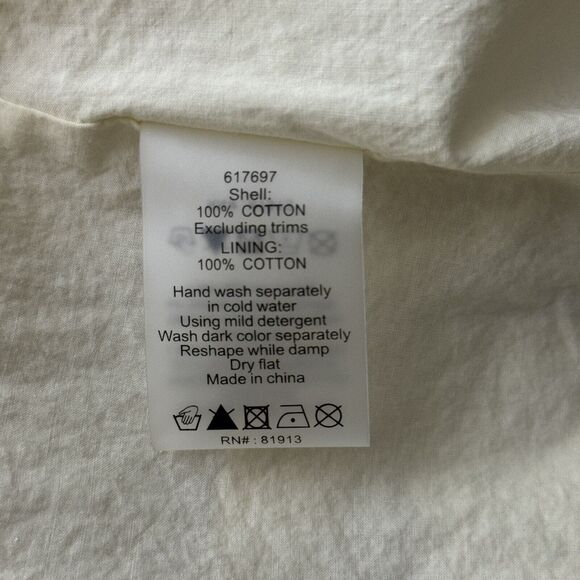 Plenty Tracy Reese Dress Girls 7/8 Cream Pink Blue Floral‎ Ruffle Boho Peasant - Picture 6 of 6